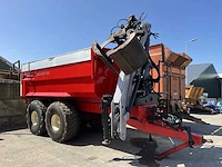 Beco - maxxim 180 - dumper met kraan en grijper