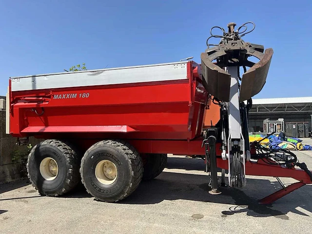 Beco - maxxim 180 - dumper met kraan en grijper - afbeelding 11 van  13