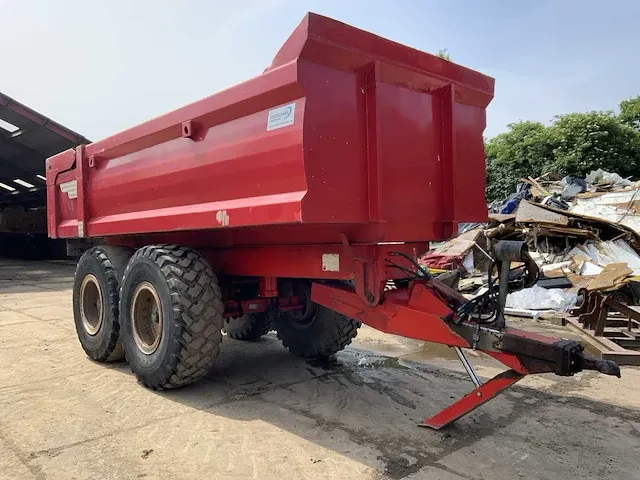 Beco 240 dumper aanhanger - afbeelding 12 van  25