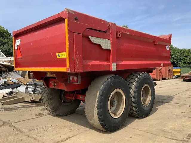 Beco 240 dumper aanhanger - afbeelding 19 van  25