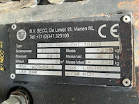 Beco ksw1h takeuchi tb285 kantelstuk - afbeelding 9 van  9