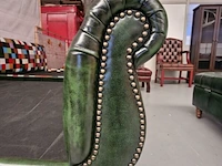 Bed chesterfield, lester, groen - afbeelding 3 van  4