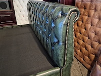 Bed chesterfield, lester, groen - afbeelding 5 van  6