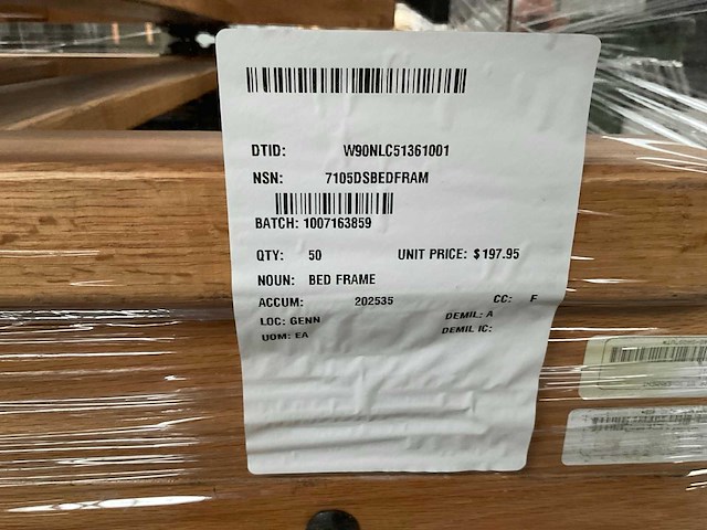 Bedden (6x) - afbeelding 6 van  6