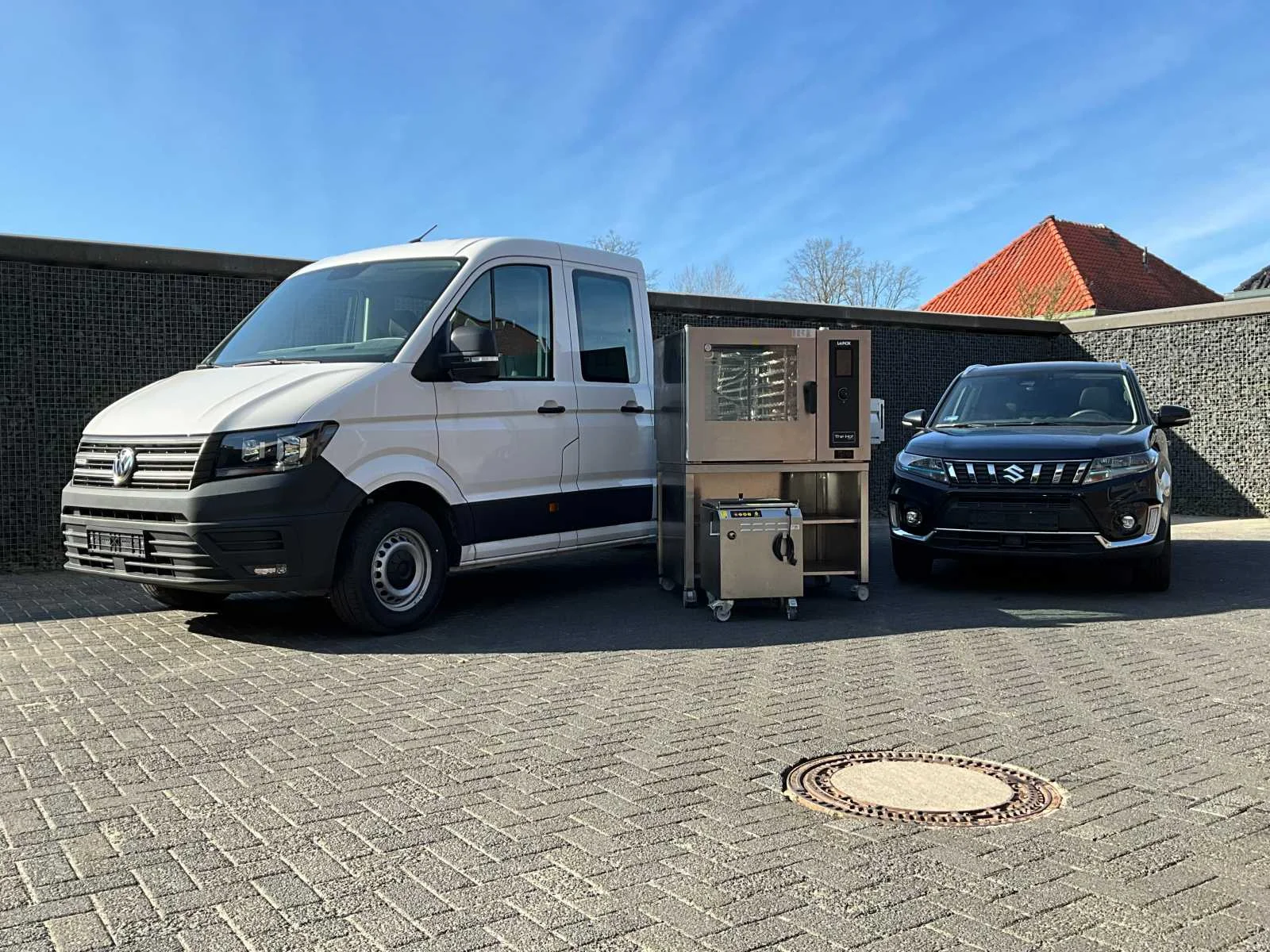 Bedrijfs- en personenauto's en horeca apparatuur