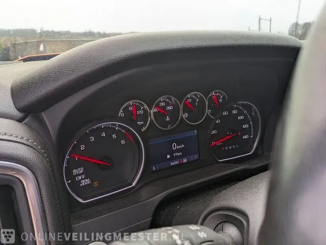 Bedrijfsauto chevrolet, silverado 5.3l v8 automaat, oranje wrap, bouwjaar 2021 - afbeelding 44 van  53