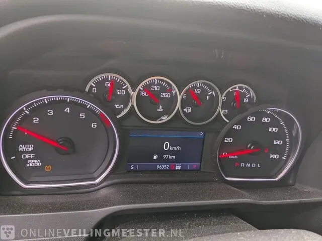 Bedrijfsauto chevrolet, silverado 5.3l v8 automaat, oranje wrap, bouwjaar 2021 - afbeelding 46 van  53