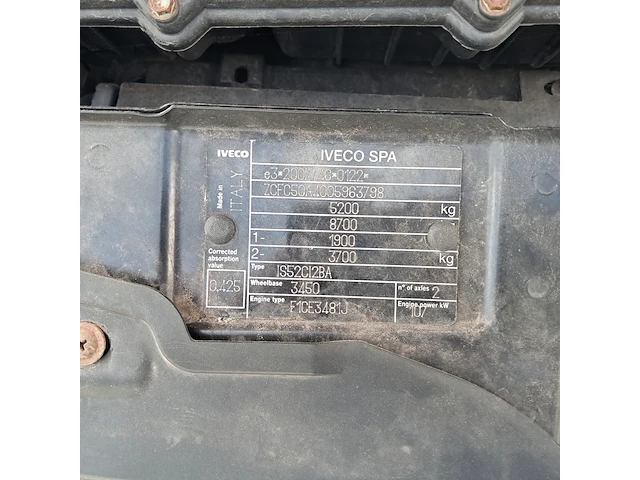 Bedrijfsauto, iveco, 50c15, 2013 - afbeelding 43 van  52
