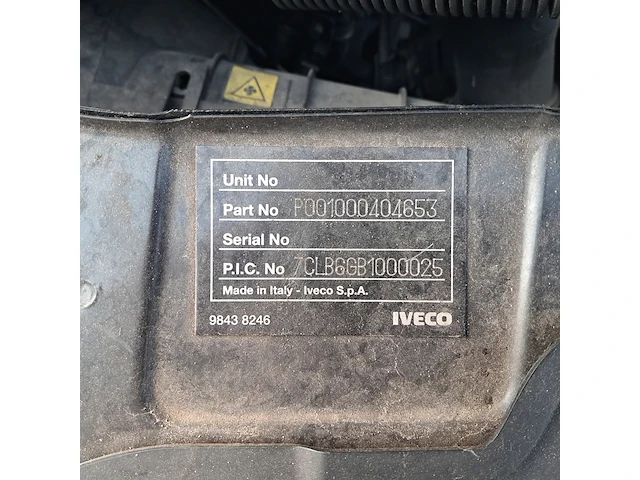 Bedrijfsauto iveco, daily 35c14gd 410 cng, bouwjaar 2013 - afbeelding 49 van  55