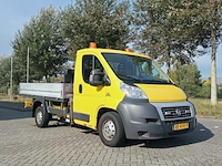 Bedrijfsauto kipper, fiat, ducato 40 2.3 multijet mh1 dc, 2013, met autolaadkraan, maxilift