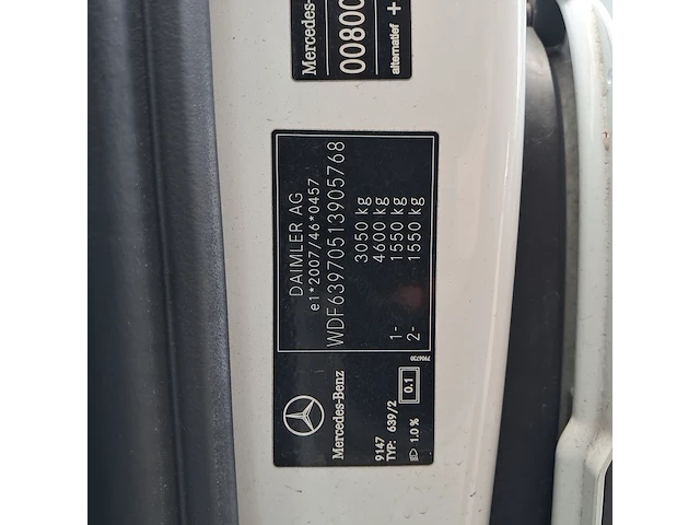 Bedrijfsauto, mercedes-benz, vito 110 cdi 343, 2015 - afbeelding 40 van  48