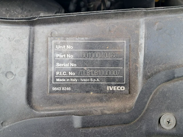 Bedrijfsauto met autolaadkraan, iveco, 40c14g, 2013 - afbeelding 60 van  64