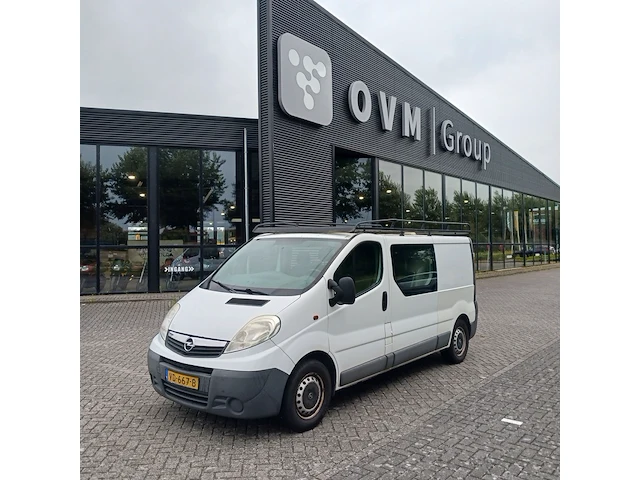 Bedrijfsauto, opel, vivaro - 2.0 cdti - dubbele cabine, wit, 2013 - afbeelding 1 van  79