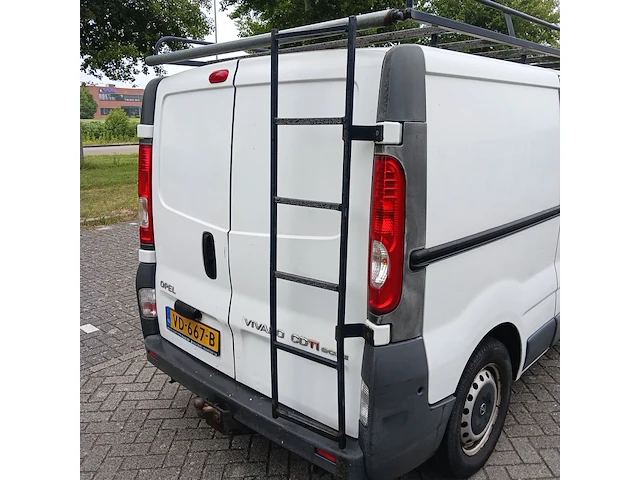 Bedrijfsauto, opel, vivaro - 2.0 cdti - dubbele cabine, wit, 2013 - afbeelding 50 van  79