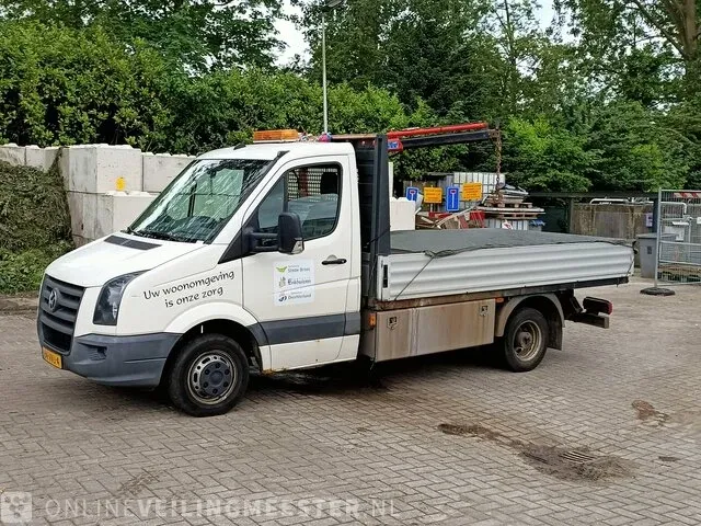 Bedrijfsauto pickup volkswagen, crafter 50 2.5 tdi met kraan maxilift n110, bouwjaar 2008 | 133023 km | 64-vvj-4 - afbeelding 1 van  28