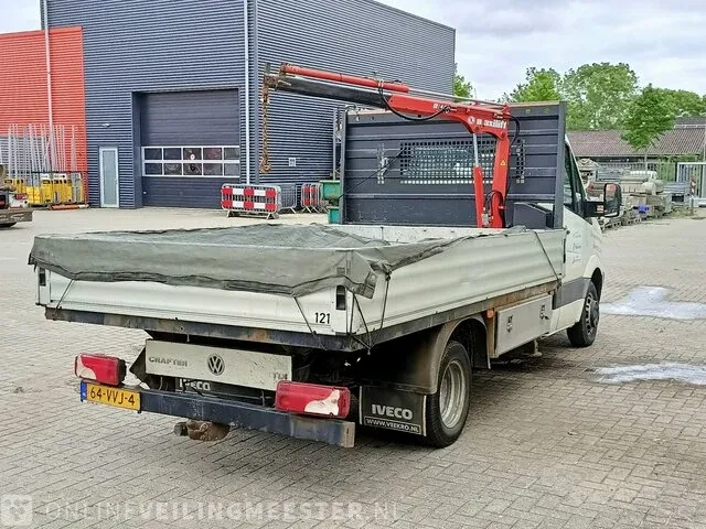 Bedrijfsauto pickup volkswagen, crafter 50 2.5 tdi met kraan maxilift n110, bouwjaar 2008 | 133023 km | 64-vvj-4 - afbeelding 24 van  28