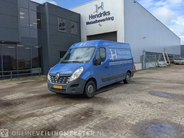 Bedrijfsauto renault, master t35 2.3 dci l2h3, bouwjaar 2016 | 149339 km - afbeelding 1 van  38
