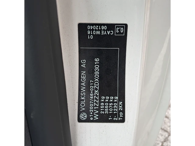 Bedrijfsauto volkswagen, caddy 1.6 tdi bmt, bouwjaar 2013 - afbeelding 53 van  54