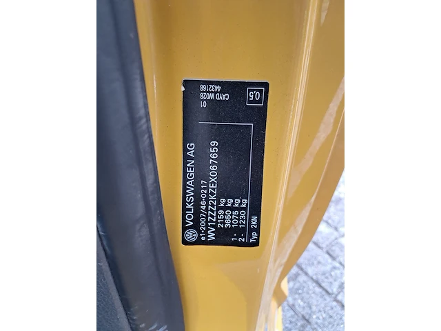 Bedrijfsauto volkswagen, caddy 1.6 tdi, bouwjaar 2014 - afbeelding 48 van  54