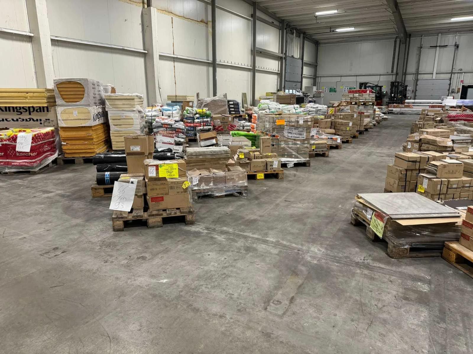 Bedrijfsbeëindiging bouwmaterieel