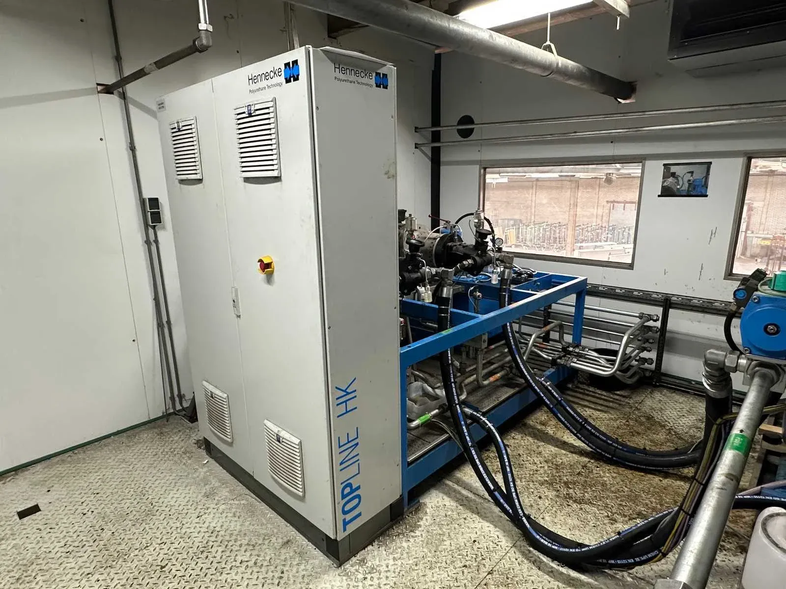 Bedrijfsbeëindiging panelen- en koelmeubelen productiebedrijf smeva (1/4) (productiehal)