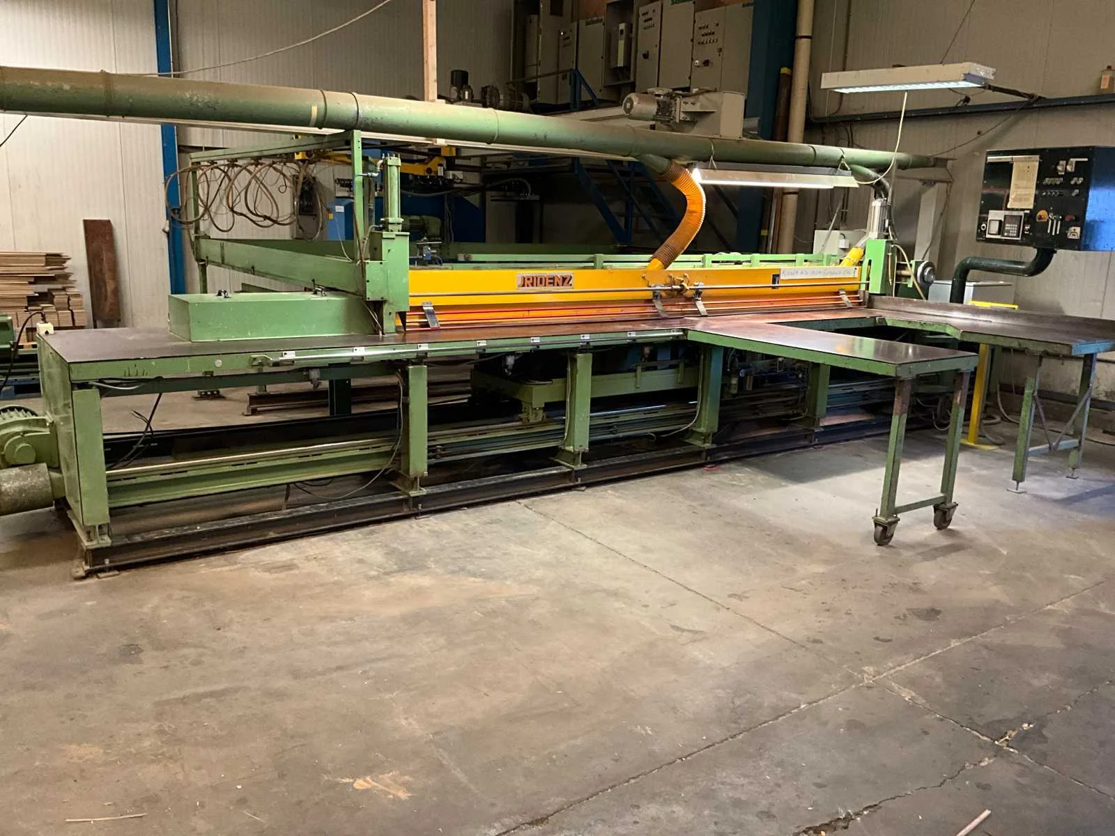 Bedrijfsopruiming bestaande uit machines, gereedschappen en transportmiddelen