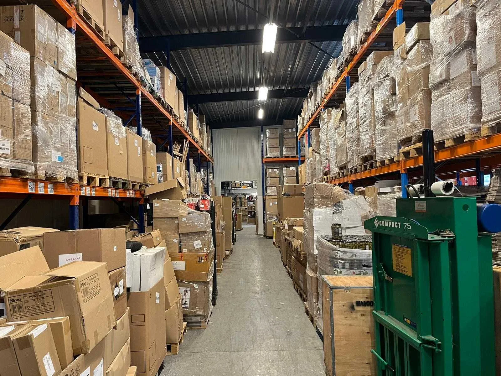 Bedrijfsopschoning restvoorraden, partijen en consumentengoederen