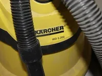 Bedrijfsstofzuiger karcher wd 2.200. let op! zuigstang en - mond ontbreken. - afbeelding 2 van  2