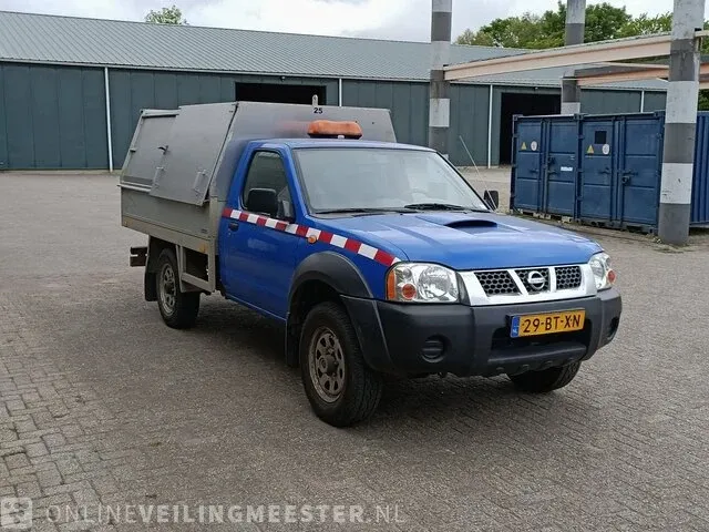 Bedrijfswagen 4wd pick-up kipper nissan, 2.5 dti single cab, bouwjaar 2005 - afbeelding 2 van  41