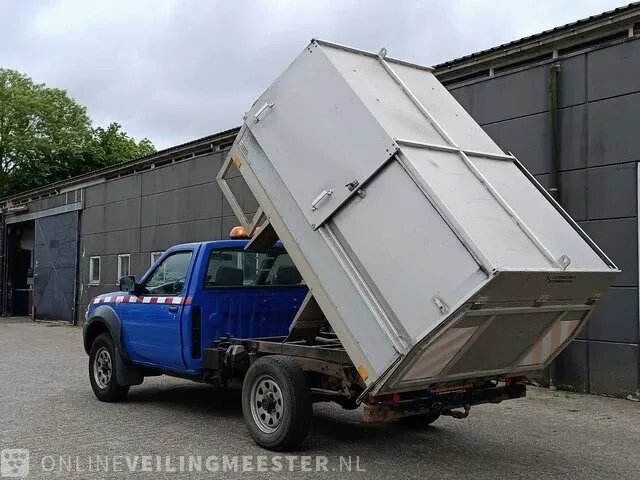 Bedrijfswagen 4wd pick-up kipper nissan, 2.5 dti single cab, bouwjaar 2005 - afbeelding 21 van  41