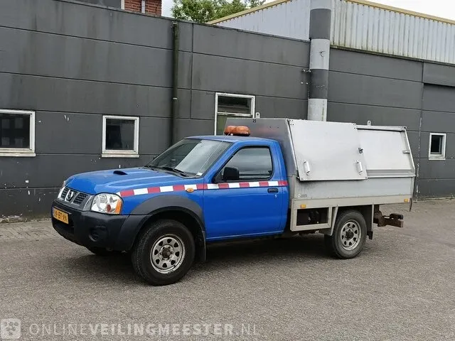 Bedrijfswagen 4wd pick-up kipper nissan, 2.5 dti single cab, bouwjaar 2005 - afbeelding 12 van  41