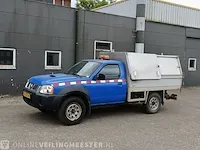 Bedrijfswagen 4wd pick-up kipper nissan, 2.5 dti single cab, bouwjaar 2005 - afbeelding 12 van  41