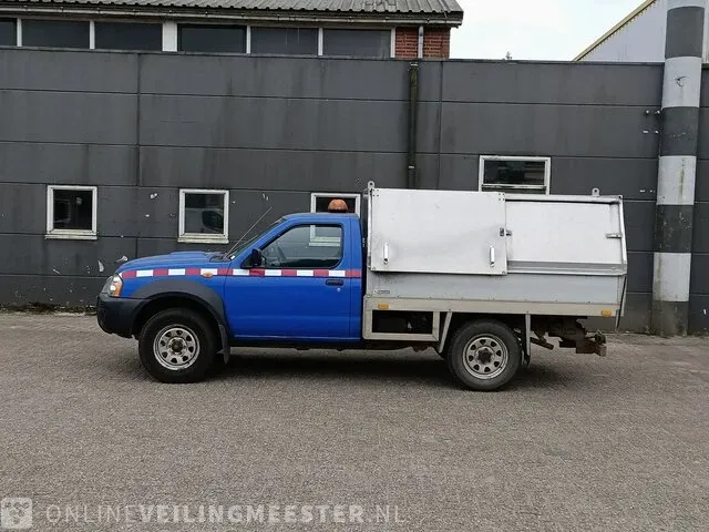 Bedrijfswagen 4wd pick-up kipper nissan, 2.5 dti single cab, bouwjaar 2005 - afbeelding 34 van  41