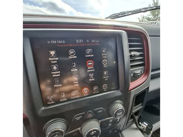 Bedrijfswagen dodge, ram 1500 5.7 v8, bouwjaar 2016 - afbeelding 15 van  74