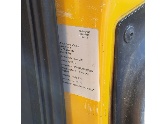 Bedrijfswagen iveco, daily 35c18 300, bouwjaar 2008 - afbeelding 20 van  35