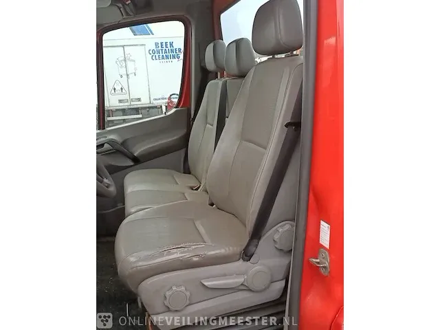 Bedrijfswagen kipper volkswagen, crafter met hmf 340 kraan, bouwjaar 2010 - afbeelding 3 van  44
