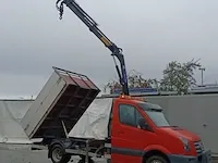 Bedrijfswagen kipper volkswagen, crafter met hmf 340 kraan, bouwjaar 2010 - afbeelding 13 van  44