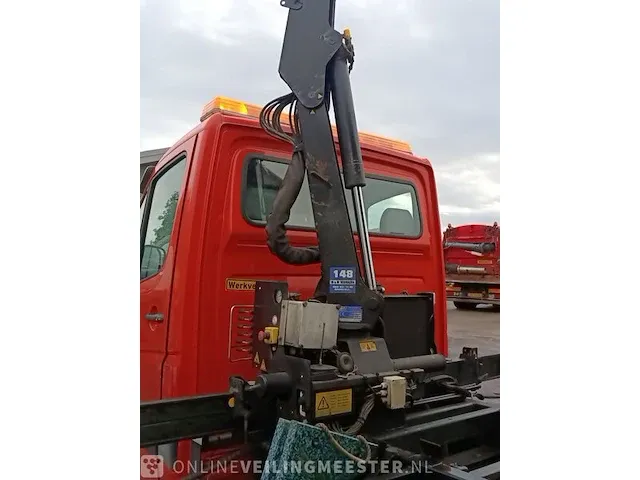 Bedrijfswagen kipper volkswagen, crafter met hmf 340 kraan, bouwjaar 2010 - afbeelding 21 van  44
