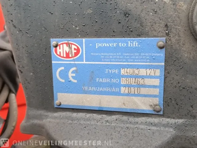 Bedrijfswagen kipper volkswagen, crafter met hmf 340 kraan, bouwjaar 2010 - afbeelding 22 van  44