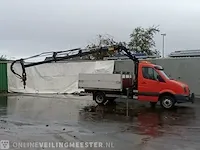 Bedrijfswagen kipper volkswagen, crafter met hmf 340 kraan, bouwjaar 2010 - afbeelding 25 van  44