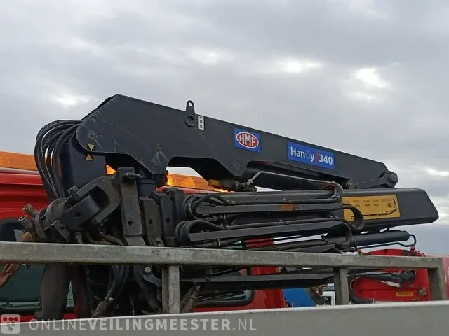 Bedrijfswagen kipper volkswagen, crafter met hmf 340 kraan, bouwjaar 2010 - afbeelding 29 van  44