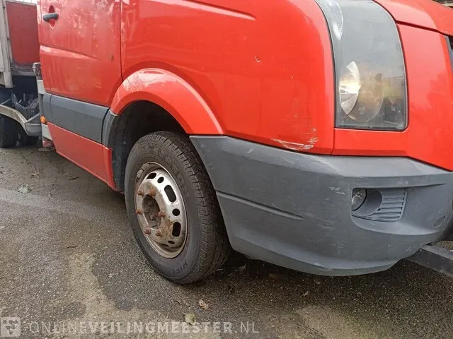 Bedrijfswagen kipper volkswagen, crafter met hmf 340 kraan, bouwjaar 2010 - afbeelding 38 van  44