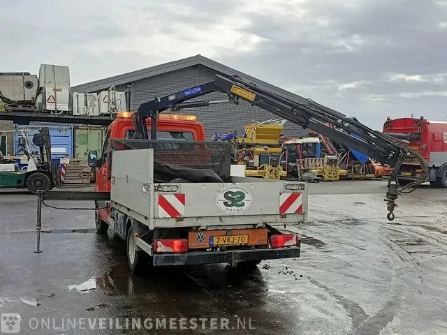 Bedrijfswagen kipper volkswagen, crafter met hmf 340 kraan, bouwjaar 2010 - afbeelding 43 van  44