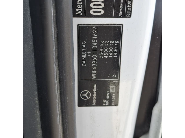 Bedrijfswagen mercedes benz, vito 109, bouwjaar 2008 - afbeelding 6 van  42