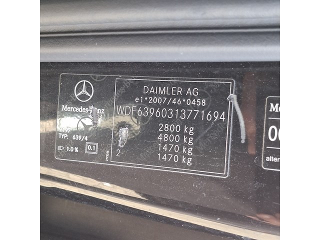 Bedrijfswagen, mercedes-benz, vito 113 cdi, 2012 - afbeelding 21 van  46