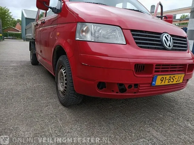 Bedrijfswagen pick-up volkswagen, transporter 1.9 tdi 340 dc, bouwjaar 2005 - afbeelding 22 van  34