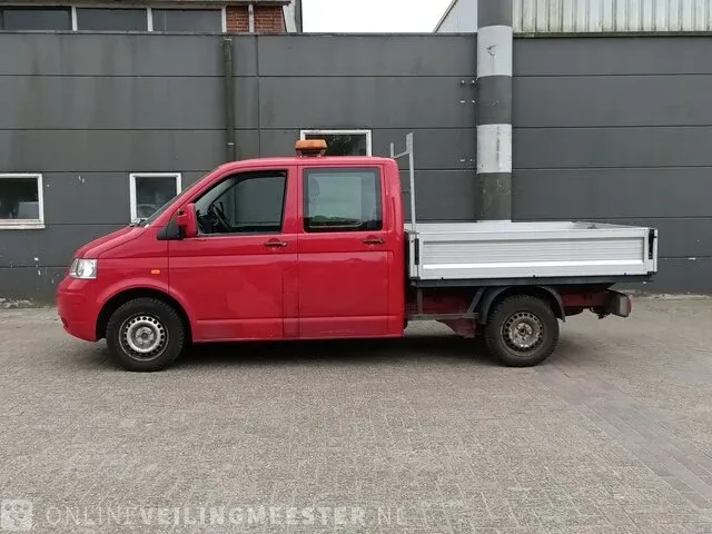 Bedrijfswagen pick-up volkswagen, transporter 1.9 tdi 340 dc, bouwjaar 2005 - afbeelding 12 van  34