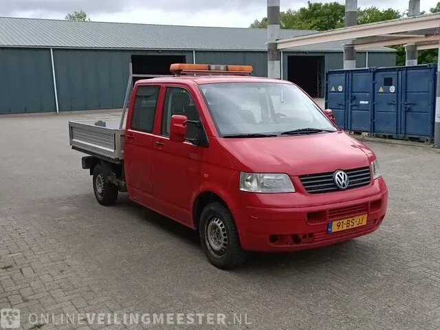 Bedrijfswagen pick-up volkswagen, transporter 1.9 tdi 340 dc, bouwjaar 2005 - afbeelding 33 van  34