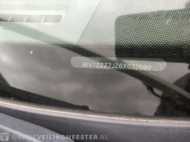 Bedrijfswagen pick-up volkswagen, transporter 1.9 tdi 340 dc kipper - afbeelding 29 van  37