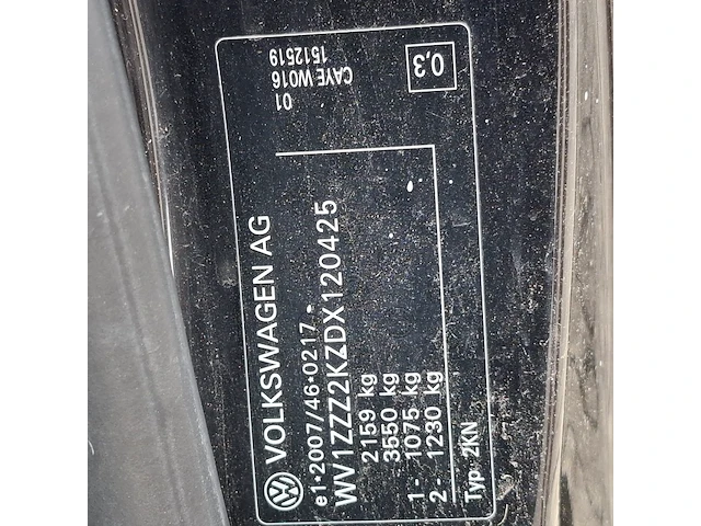 Bedrijfswagen volkswagen, caddy 1.6 tdi, bouwjaar 2013 - afbeelding 19 van  65